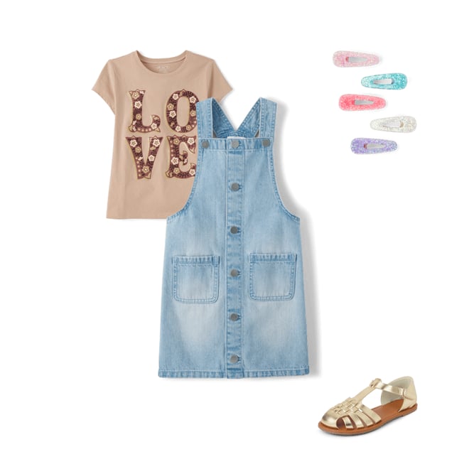 7th bundle featuring 3 items which compliment Girls Love Graphic Tee