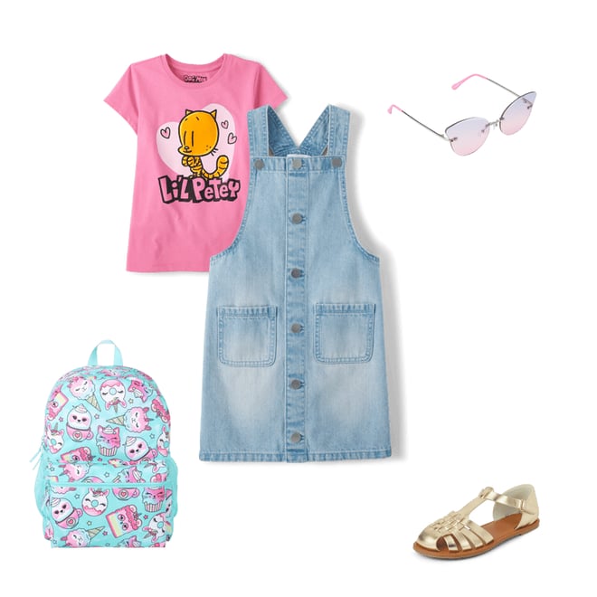 2nd bundle featuring 4 items which compliment Girls Dog Man Lil Petey Graphic Tee