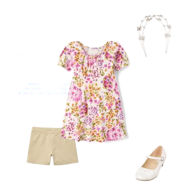 5th bundle featuring 3 items which compliment Girls Cartwheel Shorts
