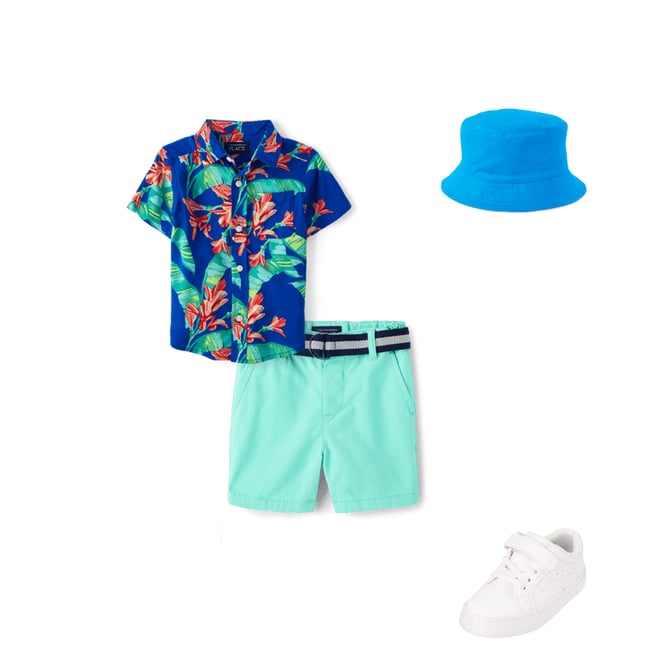 1st bundle featuring 3 items which compliment Baby And Toddler Boys Belted Chino Shorts