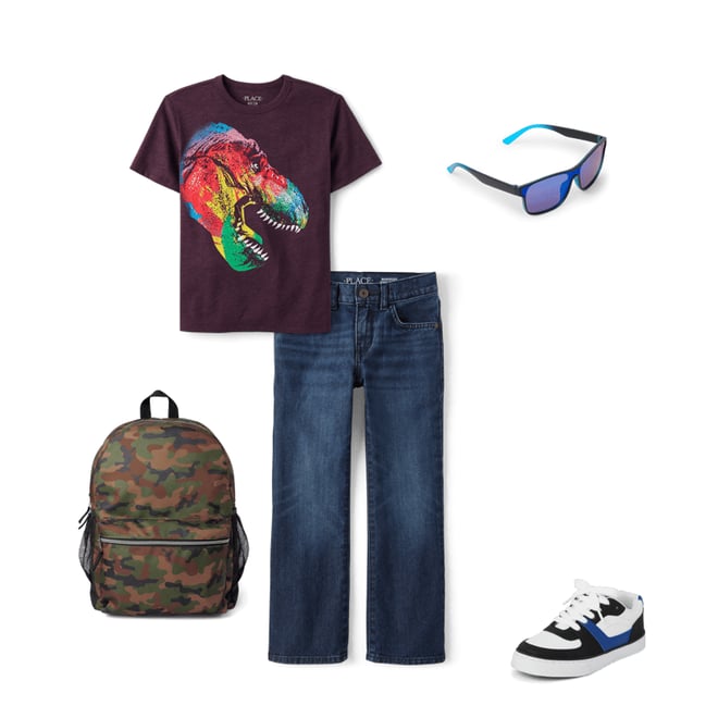 4th bundle featuring 4 items which compliment Boys Camo Backpack