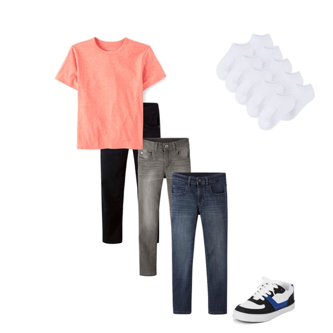 6th bundle featuring 3 items which compliment Boys Super Skinny Jeans 3-Pack - Slim
