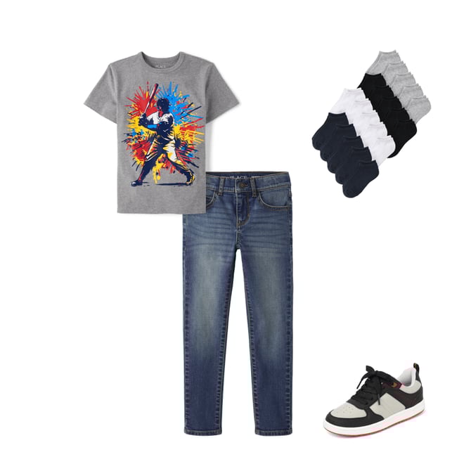 5th bundle featuring 3 items which compliment Boys Skinny Jeans