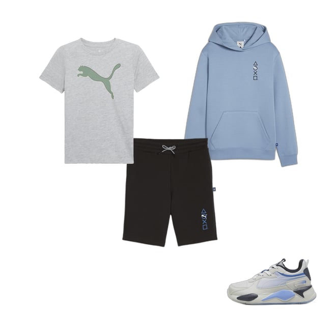 PUMA x PLAYSTATION® RS-X Little Kids' Sneakers | PUMA PUMA x PLAYSTATION® RS-X Little Kids' Sneakers | PUMA