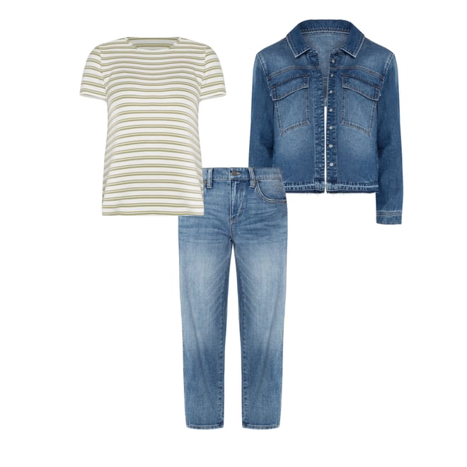 3rd bundle featuring 2 items which compliment Barrel Jean