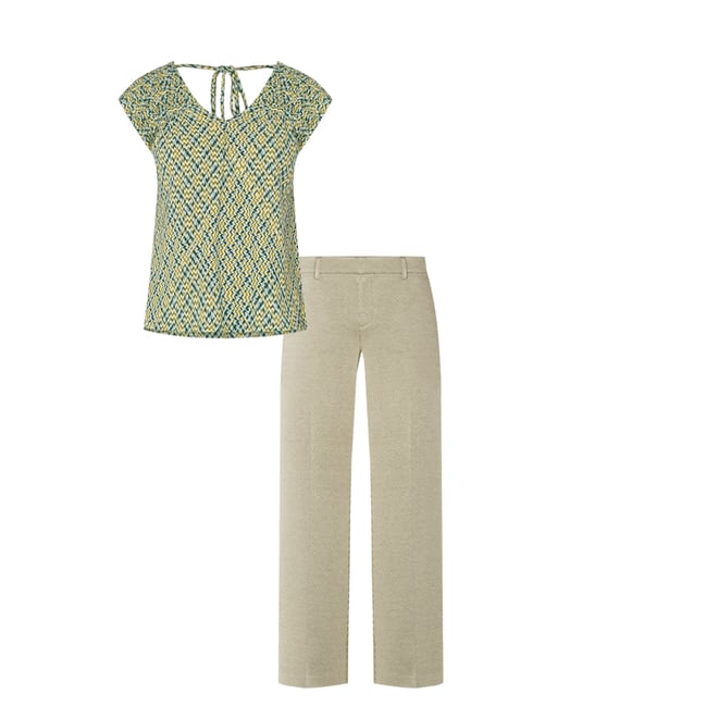 KELSEY WIDE LEG TROUSER