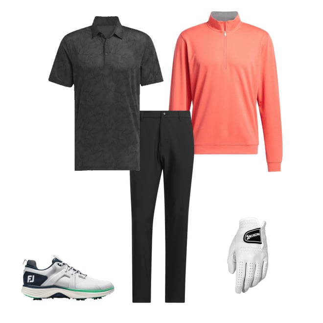 adidas golf × clubhaus セットアップ　上XL 下L adidas golf × clubhaus セットアップ 上XL 下L