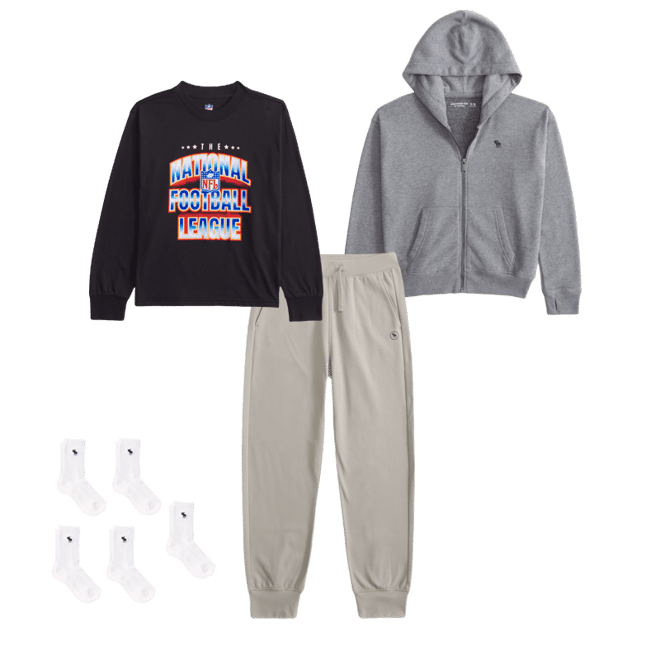 nfl long-sleeve graphic tee