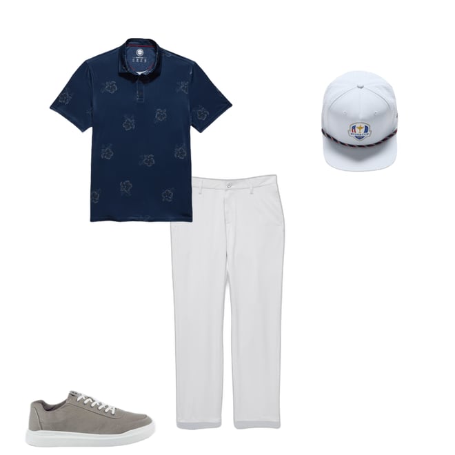 1st bundle featuring 3 items which compliment Range Performance Pant - Nashville Straight Fit - Light Grey