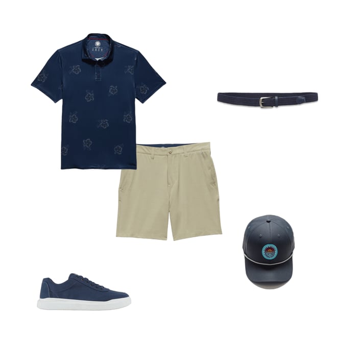 2nd bundle featuring 4 items which compliment  Ronan Canvas Sneaker - Navy