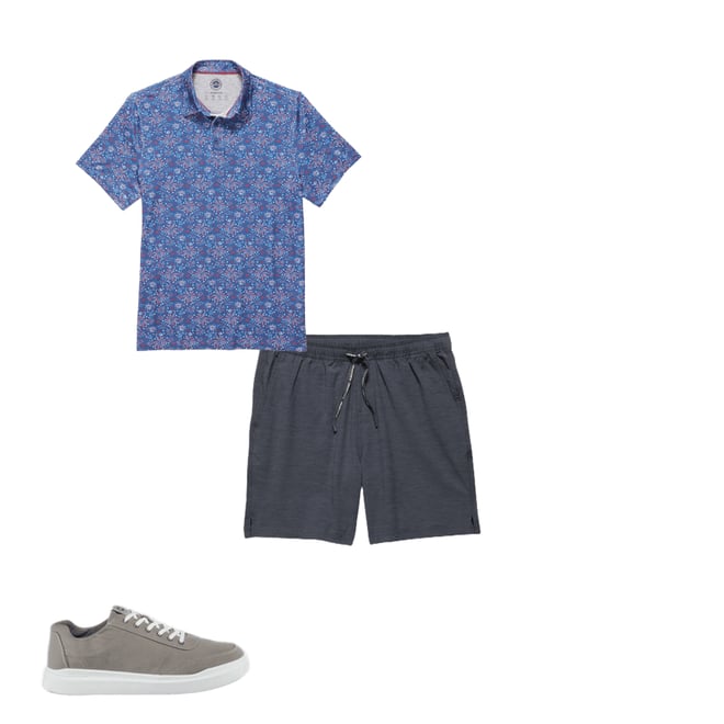 1st bundle featuring 2 items which compliment  Lockhart Volley Shorts - 7” Inseam - Charcoal