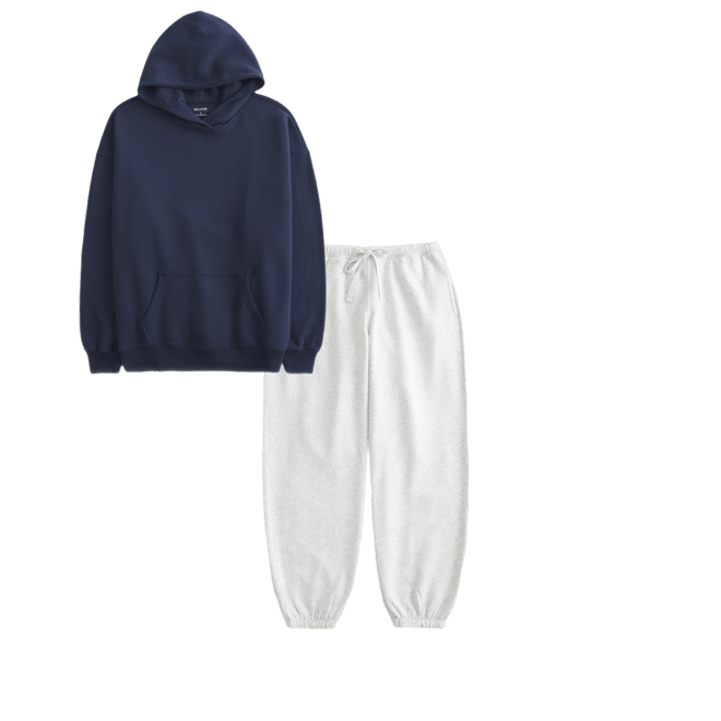 Hollister Feel Good Fleece Oversized Hoodie