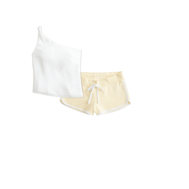 Fleece Shortie Shorts