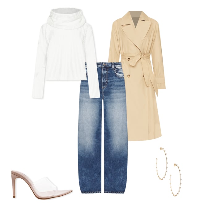 1st bundle featuring 4 items which compliment Meryll Coat