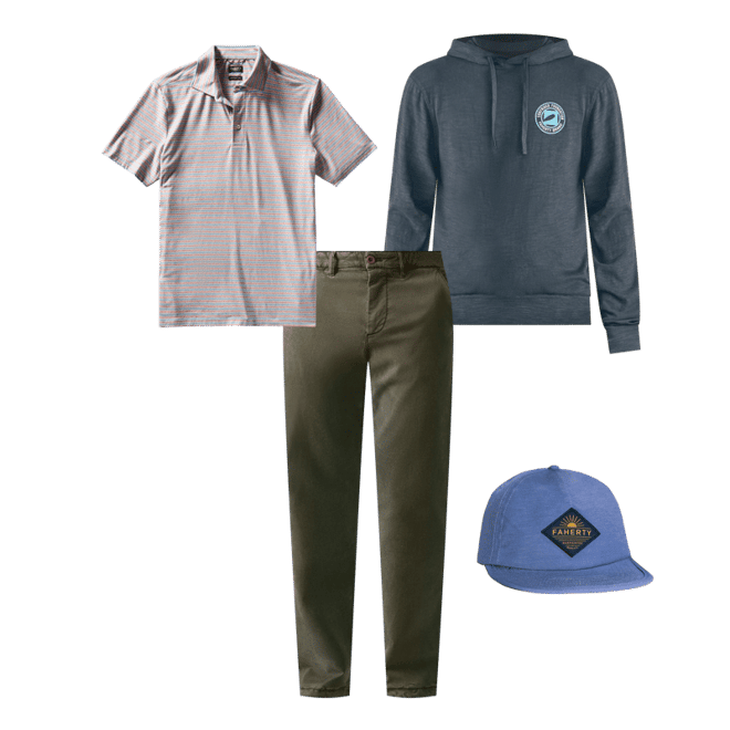 Short-Sleeve Movement™ Polo Shirt - Horizon Line Stripe Short-Sleeve Movement™ Polo Shirt - Horizon Line Stripe
