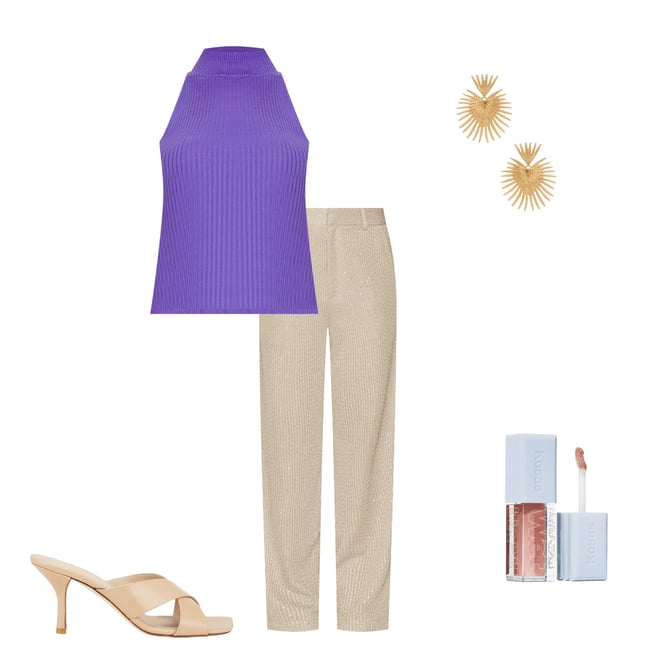 1st bundle featuring 4 items which compliment Rib Mock Halter
