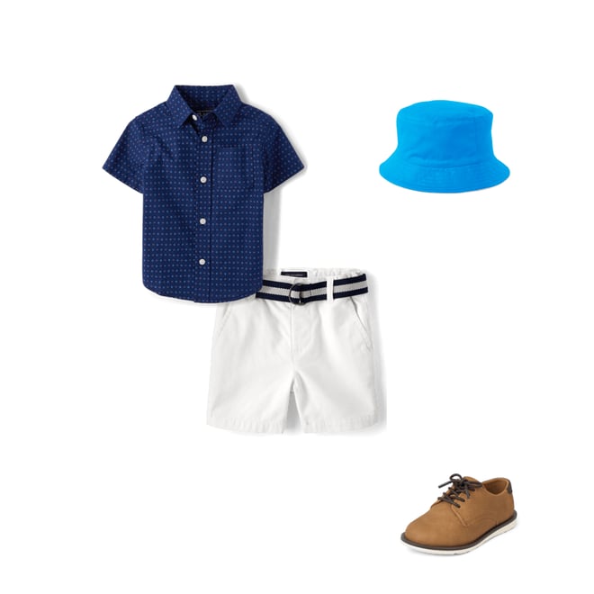 1st bundle featuring 3 items which compliment Baby And Toddler Boys Belted Chino Shorts