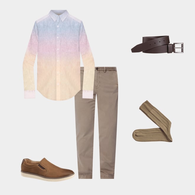 1st bundle featuring 4 items which compliment Washed Chinos