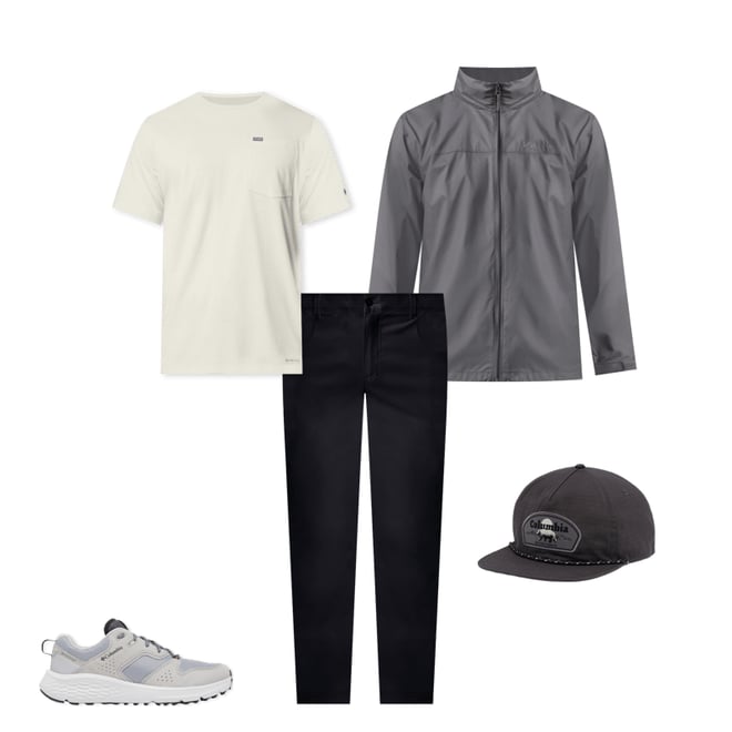Men's Black Mesa™ 5 Pocket Chino Pants | Columbia Sportswear
