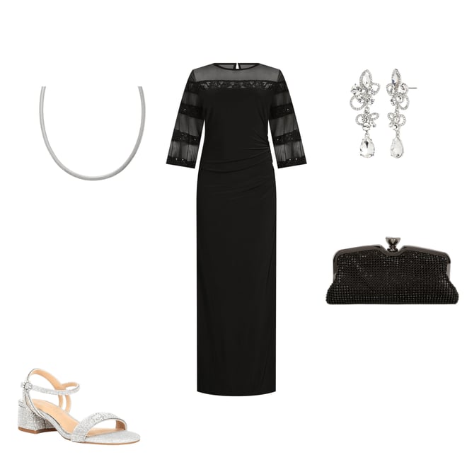 スーツ・フォーマル・ドレス LE'RURE Sleeve less scallop dress Sleeve less scallop dressのドレス|Dorry Doll / LE'RURE