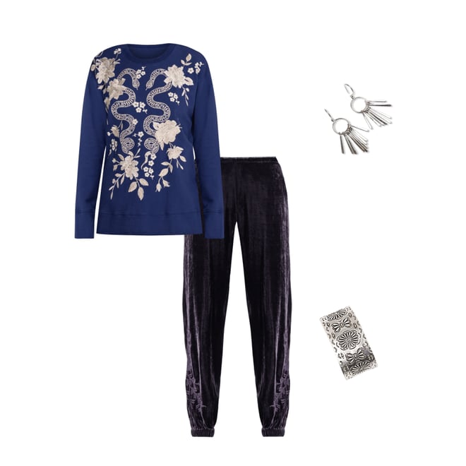 Buy VELVET JOGGER | Johnny Was