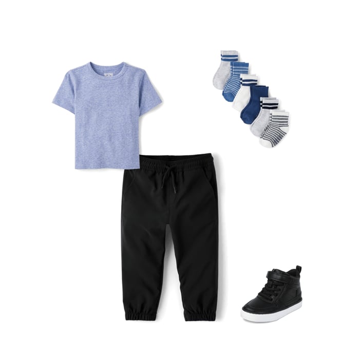 2nd bundle featuring 3 items which compliment Baby And Toddler Boys Marled Top
