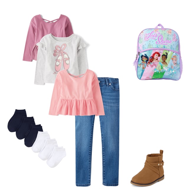 1st bundle featuring 4 items which compliment Baby And Toddler Girls Super Skinny Jeans