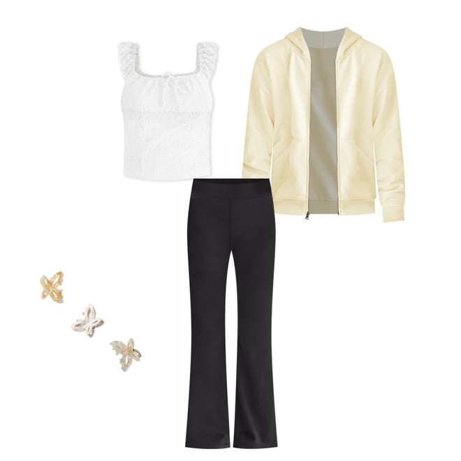Low-Rise Bootcut Leggings