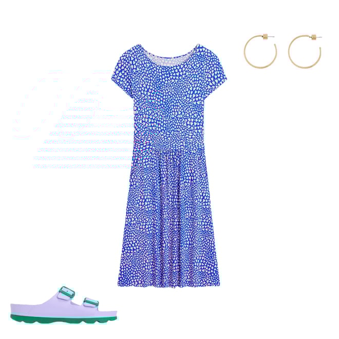 2nd bundle featuring 2 items which compliment Amelie Jersey Dress, Gallery Blue, Heart Cluster