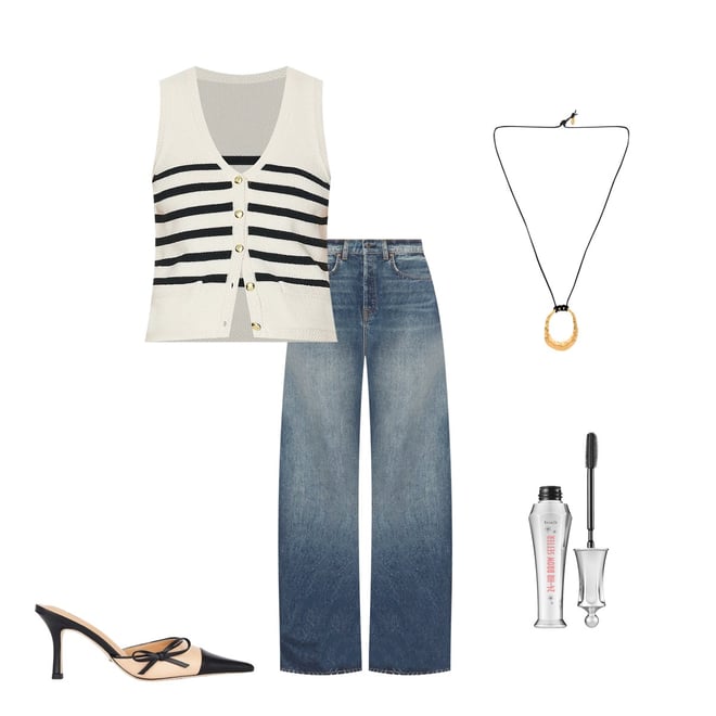 Paola Barrel Leg Long Inseam Jeans