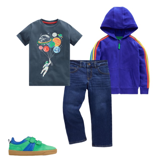 4th bundle featuring 3 items which compliment Glow-In-The-Dark T-shirt
