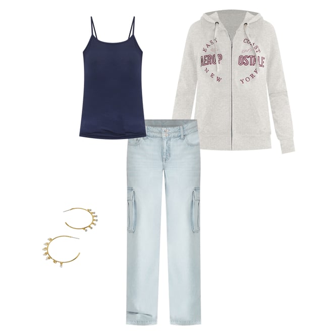Aeropostale East Coast Full-Zip Hoodie