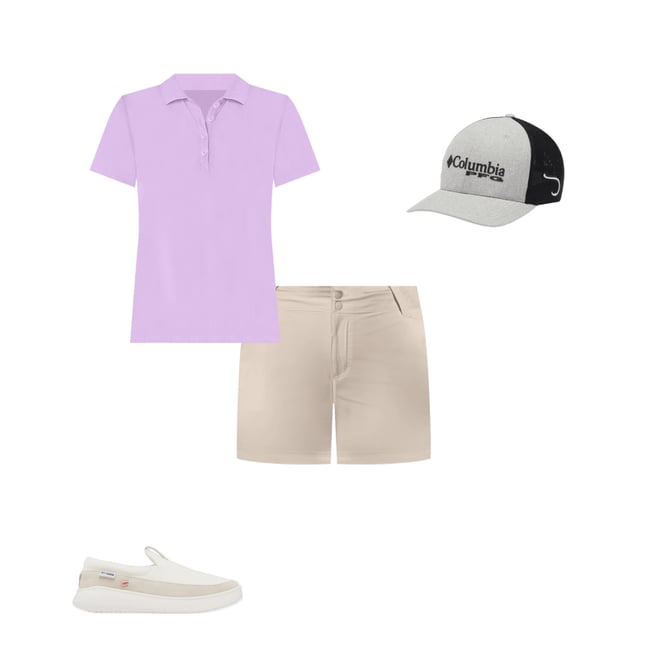 Women's PFG Tidal Tee Short Sleeve Polo | Columbia