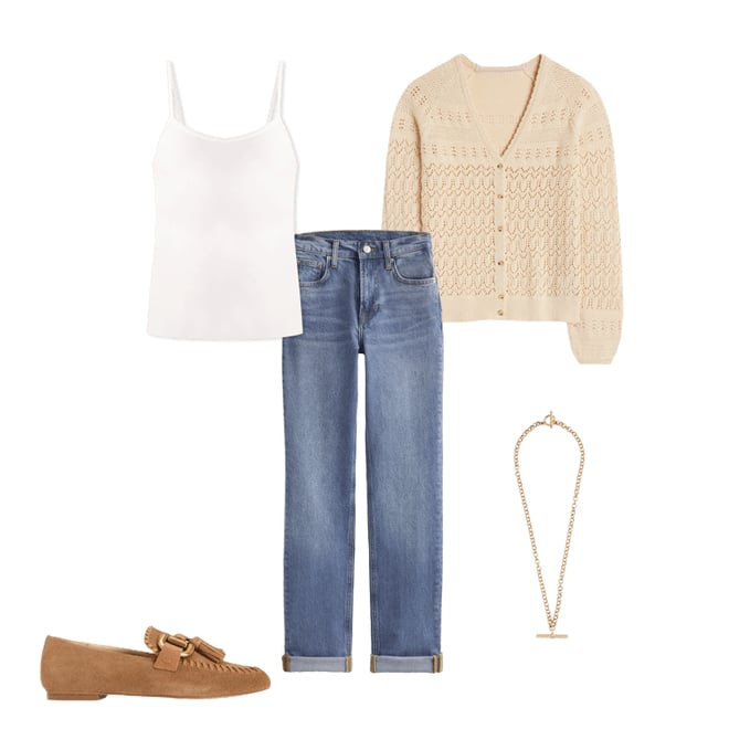 1st bundle featuring 4 items which compliment Plain Cami Top