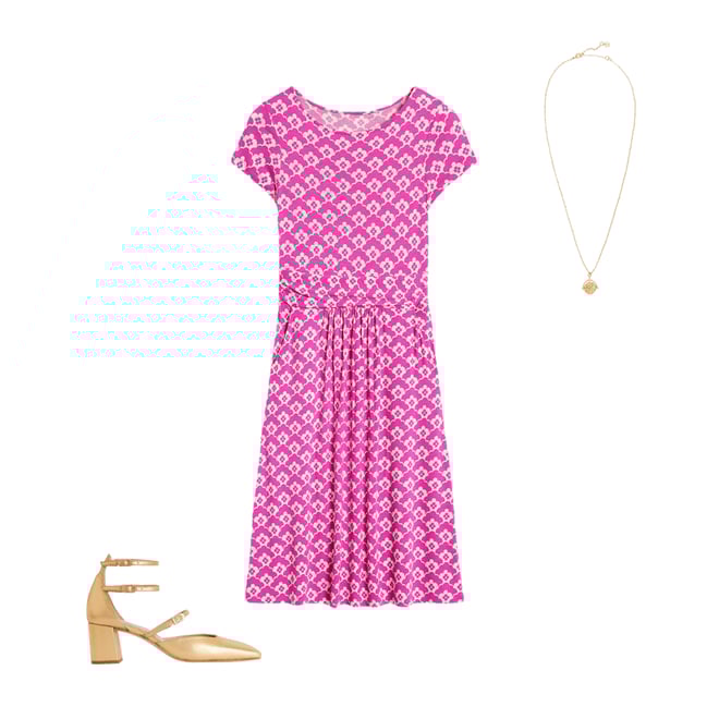 3rd bundle featuring 2 items which compliment Amelie Jersey Dress