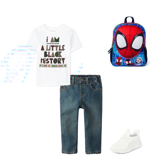 4th bundle featuring 3 items which compliment Toddler Boys Running Sneakers