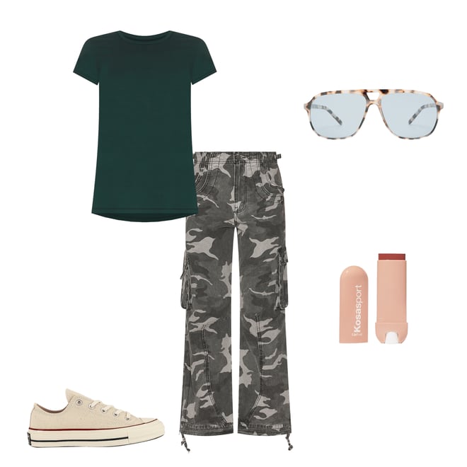 5th bundle featuring 4 items which compliment Tucker Fitted Tee