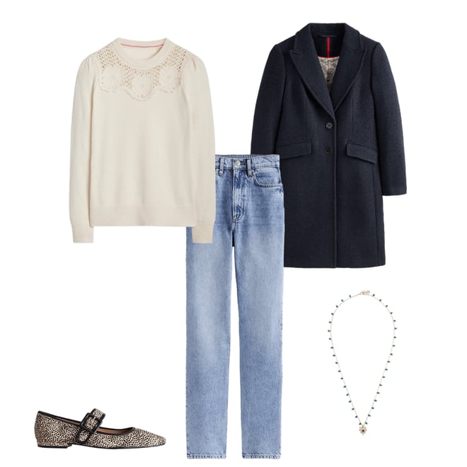 4th bundle featuring 4 items which compliment Chichester Textured Coat