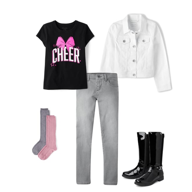 2nd bundle featuring 4 items which compliment Girls Pointelle Boot Socks 2-Pack