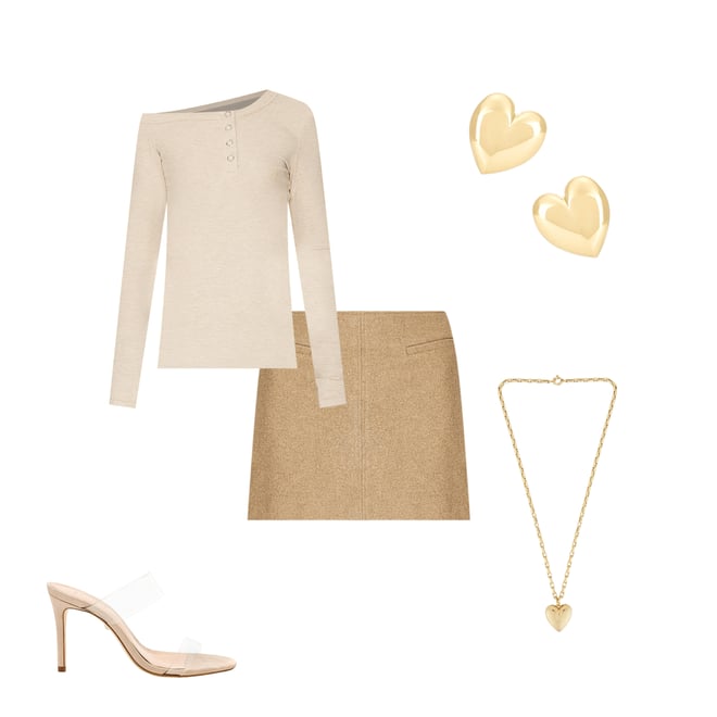 1st bundle featuring 4 items which compliment Laudine Skirt
