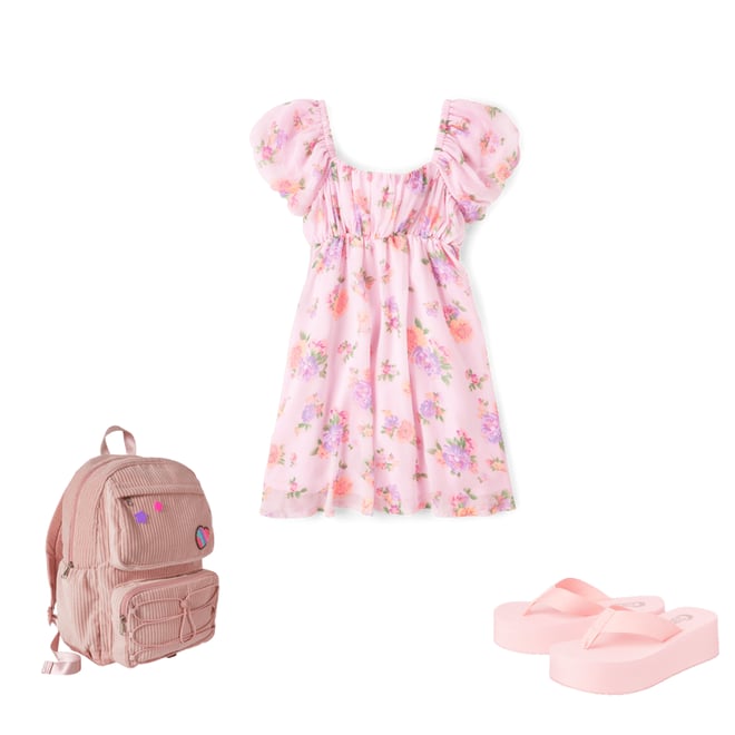 6th bundle featuring 2 items which compliment Tween Girls Platform Flip Flops