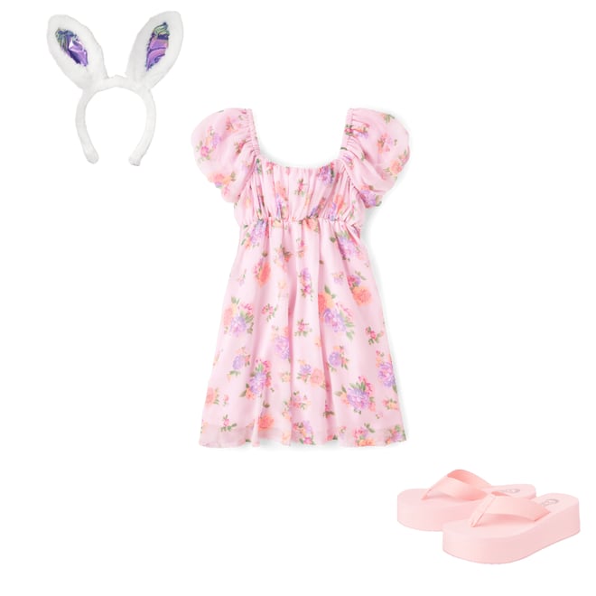 4th bundle featuring 2 items which compliment Tween Girls Platform Flip Flops