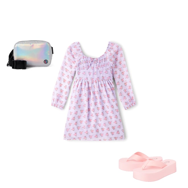 2nd bundle featuring 2 items which compliment Tween Girls Platform Flip Flops