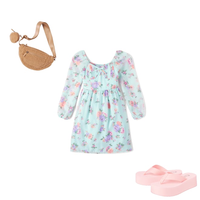 1st bundle featuring 2 items which compliment Tween Girls Platform Flip Flops