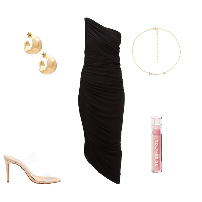 Norma Kamali Diana Gown in Black | REVOLVE