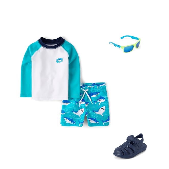 3rd bundle featuring 2 items which compliment Toddler Fisherman Water Shoes