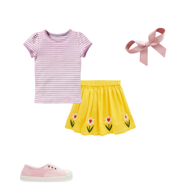 3rd bundle featuring 3 items which compliment Short Sleeve Pointelle Top