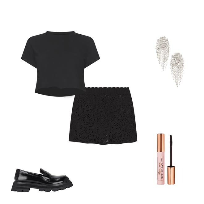 3rd bundle featuring 4 items which compliment x Hanes Cropped 60's Slim Tee
