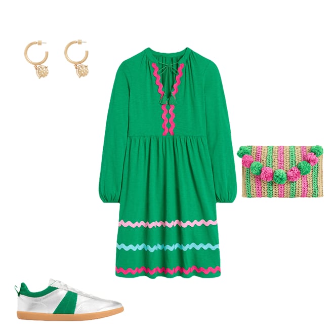 5th bundle featuring 3 items which compliment Pompom Clutch Bag
