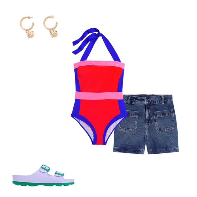 5th bundle featuring 3 items which compliment Lyla Double Buckle Sliders-Lavender Purple